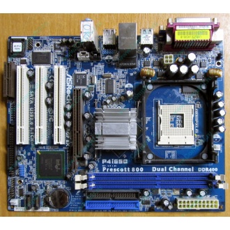 Материнская плата ASRock P4i65G socket 478 (без задней планки-заглушки)  (Назрань)