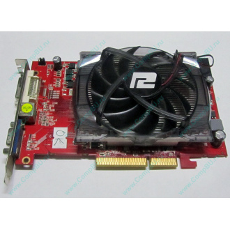 Б/У видеокарта 1Gb ATI Radeon HD4670 AGP PowerColor R73KG 1GBK3-P (Назрань)