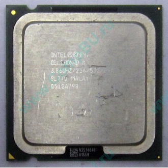 Процессор Intel Celeron D 345J (3.06GHz /256kb /533MHz) SL7TQ s.775 (Назрань)