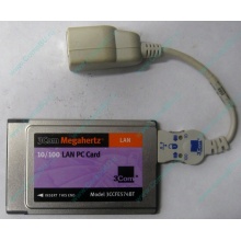 Сетевая карта для ноутбука 3COM Mehahertz 3CCFE574BT (PCMCIA) - Назрань