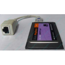 Сетевая карта для ноутбука 3COM Mehahertz 3CCFE574BT (PCMCIA) - Назрань